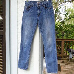 True Religion Womens Jeans size 27 Audrey slim Boyfriend Mid rise straight leg